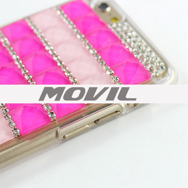 NP-2461 Handmade Bling Bling With Diamond  Funda para iPhone 6-5